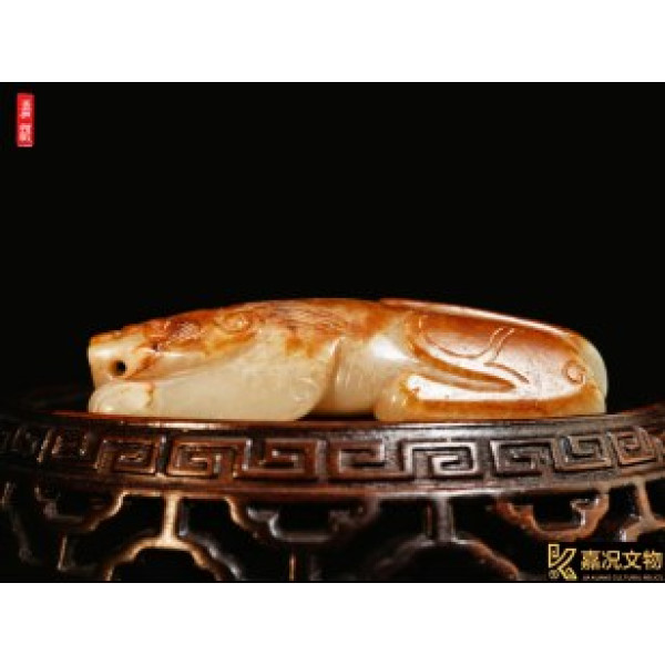 Ming Red-Skin Hetian Beast